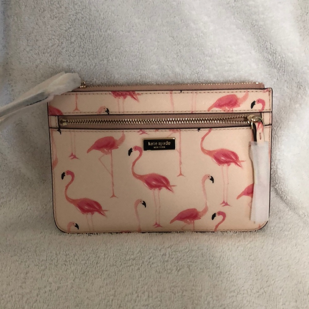 Kate Spade Flamingo Tinie Only 1 left!!! - Picture 2 of 4